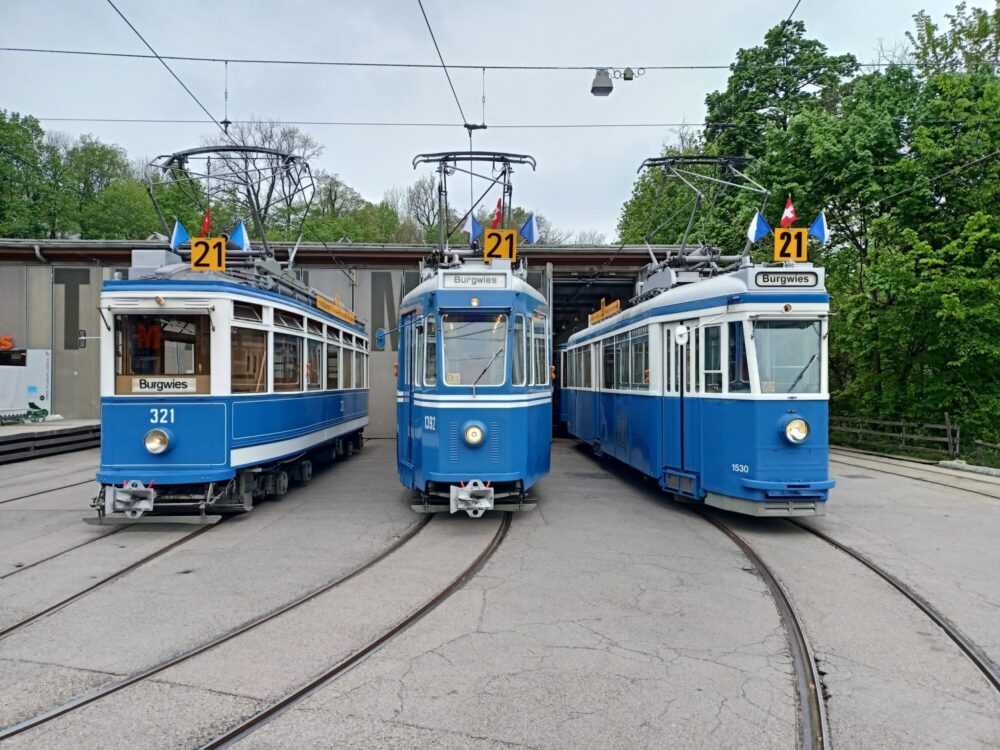 Tram Museum Zürich Museumslinie 21