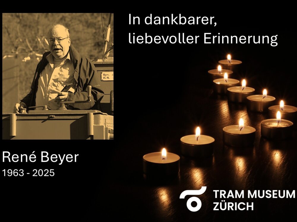 Tram Museum Zürich René Beyer verstorben
